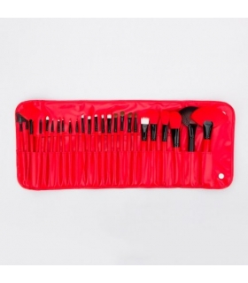 ست قلمو حرفه ای 24 تایی  DRQ 24 PCS Professional Makeup Brush Set