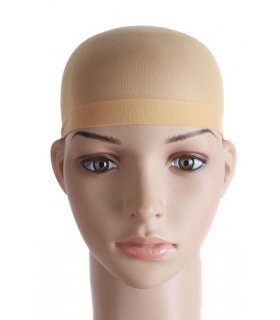 کلاه طاسی رنگ پوست MapofBeauty 2 Pieces One Size Nylon Wig Cap