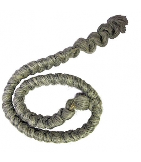 کرپ پشم  مرون خاکستری روشن Mehron Crepe Hair 12-inch Braid