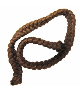 کرپ پشم مرون قهوه ای متوسط Mehron Crepe Hair 12-inch Braid Medium Brown