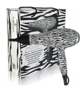 سشوار پرولیس مدل گورخری Proliss Ionic 2000W Professional Compact Hair Dryer