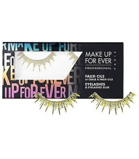 مژه مصنوعی میکاپ فور اور با چسب مخصوص MAKE UP FOR EVER Eyelashes & Eyelashes Glue