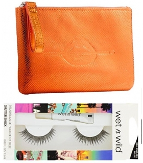 مژه مصنوعی میکاپ فور اور و کیف آرایشی MAKE UP FOR EVER Festive Carry pouch faux eyelashes