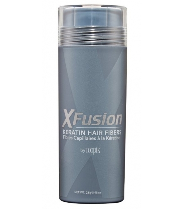 پودر پرپشت کننده مو ایکس فیوژن XFusion Economy Keratin Hair Fibers, Medium Brown 28g
