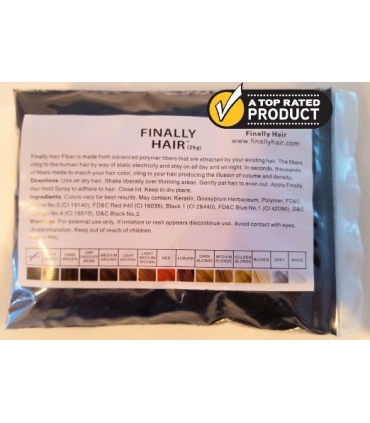 پودر پرپشت کننده مو با بطری خالی Hair Fiber Applicator Bottle For Use With Refill 100 Grams