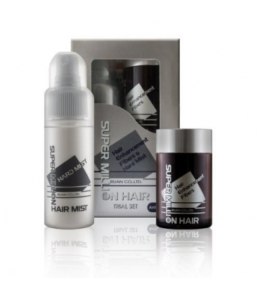 ست پرپشت کننده مو سه رنگ Super Million Hair Enhancement Set