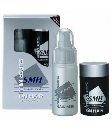 ست پرپشت کننده مو سه رنگ Super Million Hair Enhancement Set