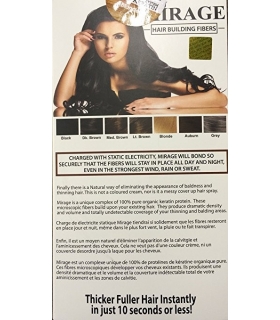 کیت پودر و اسپری پرپشت کننده مو میراژ Mirage Hair Building Fibers Combo Kit