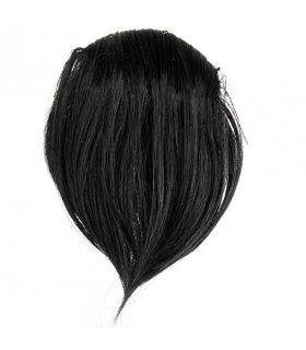 کلاه گیس  تو گو مشکی Hair Wig - TOOGOO Synthetic Hair Wig Bangs Black Clipped