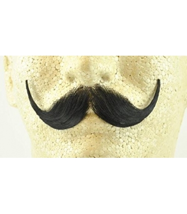 سبیل مصنوعی  با الیاف طبیعی Handlebar Mustache Reusable