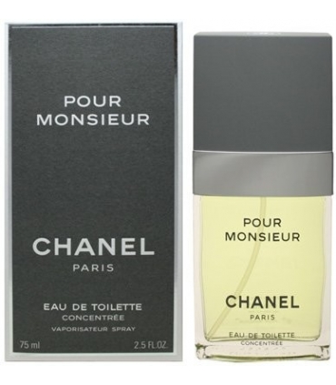 Chanel pour monsieur 2025 eau de toilette