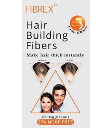 پودر پرپشت کننده مو فیبرکس Hair Building Thickening Fibers Loss Concealer