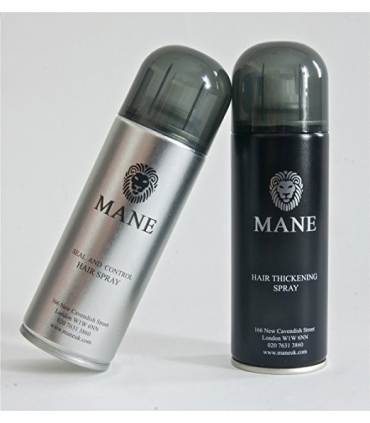اسپری پرپشت کننده و تثبیت کننده  مو Mane America Hair Thickener Spray Combo