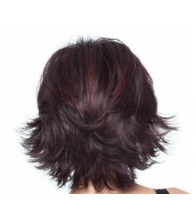 کلاه گیس ماریان مدل Synthetic Hair Short Straight Layered Daily Wig