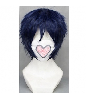 کلاه گیس (پوستیژ) مردانه کوتاه و فشن  آبی تیره انیمه Mens Wigs