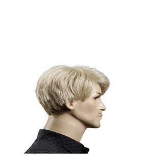 کلاه گیس مردانه مدل Kalyss Short Straight Men Wig Blonde Color Wig