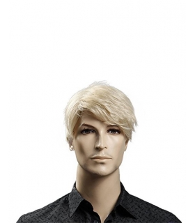 کلاه گیس مردانه مدل Kalyss Short Straight Men Wig Blonde Color Wig
