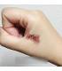 زخم مصنوعی  Sticker Wound Realistic Blood Injury Scar Fake Tattoo Sticker