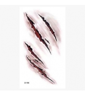 جلوه های ویژه گریم Special Effects - Life-like Bleeding Werewolf Walking Dead Scratch Wound