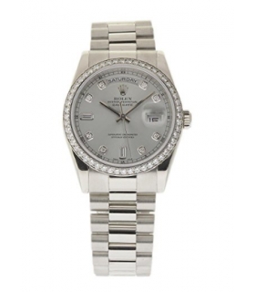 ساعت مچی رولکس دخترانه - پسرانه  Rolex DAY-DATE 36MM swiss-automatic unisex-child Watch 118346