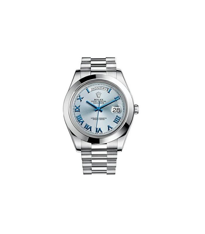 ساعت مچی رولکس اتوماتیک Rolex Day-Date II 41 President Platinum Watch Ice Blue Dial 218206 ساعت مچی رولکس اتوماتیک Rolex Day-Date II 41 President Platinum Watch Ice Blue Dial 218206