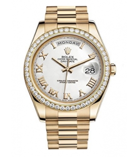 ساعت مچی رولکس اتوماتیک Rolex Day-Date II 41 Yellow Gold President Watch 218348