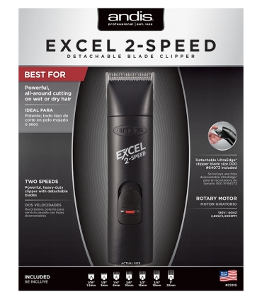 ماشین اصلاح اندیس مدل Andis Excel 2-Speed Detachable Blade Hair Clipper 22315