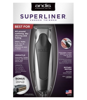 تریمر اصلاح اندیس با سر شیور  Andis Superliner Trimmer/Shaver Bonus Shaver Head Attachment 04890