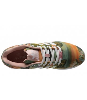 کفش پیاده روی زنانه آدیداس مدل adidas Originals Women ZX Flux W Lace-Up Fashion Sneaker
