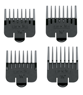 شانه ماشین اصلاح اندیس Andis Attachment Set 4 Snap On Combs 04640
