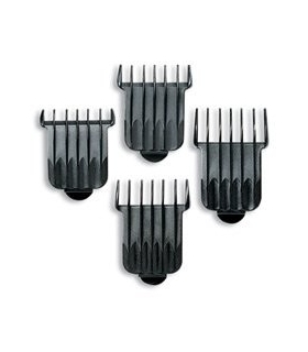 ست شانه راهنمای برش ماشین اصلاح Andis Attachment Set 4 Snap On Combs 32190