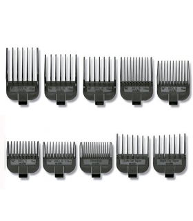 ست شانه ماشین اصلاح اندیس 10 تایی Andis 18895 10-Piece Clipper Attachment Combs