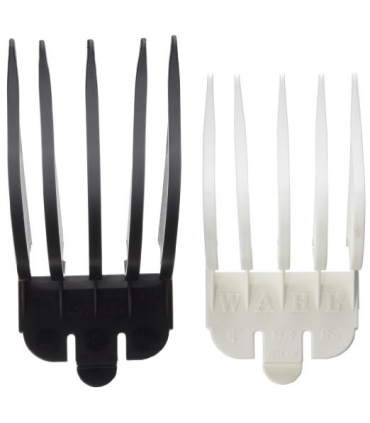 شانه راهنمای اصلاح وال Wahl Number 10 and 12, 1.25 and 1.5 Inch Clipper Guide Combs
