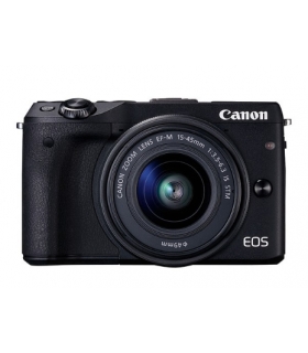 دوربین عکاسی دیجیتال کانن بدون آینه Canon EOS M3 Mirrorless Digital Camera With 15-45mm EF-M Lens
