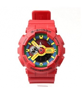 ساعت مچی مردانه عقربه ای کاسیو جی شاک مدل    Casio G-Shock GA-110FC-1ADR