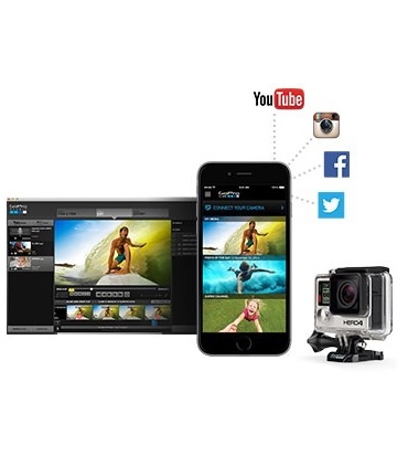 دوربین فیلمبرداری ورزشی گوپرو سیلور GoPro HERO4 Silver Action Camera