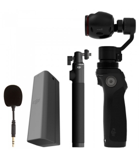 دوربین فیلمبرداری با کیت باتری و میکروفون و گیمبال DJI Osmo Handheld 4K Camera +BATTERY+MIC
