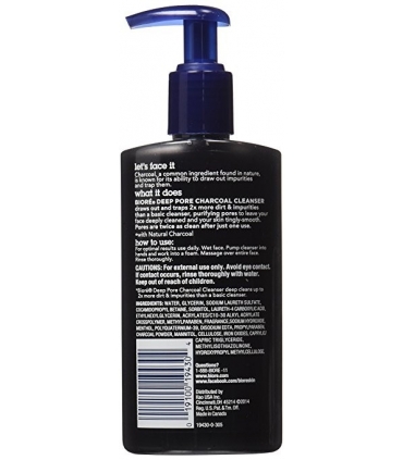 فوم پاک کننده پوست زغالی بیور Biore Deep Pore Charcoal Cleanser