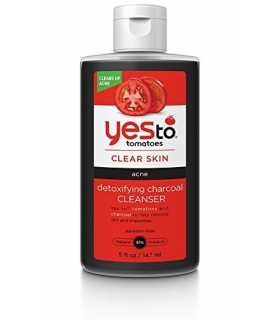 ماسک پاک کننده زغالی یس تو توماتو Yes to Tomatoes Detoxifying Charcoal Cleanser