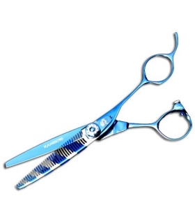 قیچی آرایشگری فولادی کمیسوری ژاپنی Kamisori He-2 Atlantic Jewel Professional Hair Shears, 5.75 Inch