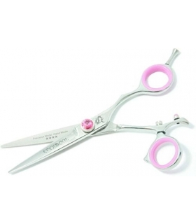 قیچی آرایشگری ژاپنی با جنس تیتانیوم کمیسوری 5اینچی  Kamisori K-4 Titanium Cahira Swivel Handle