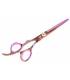 قیچی آرایشگری ژاپنی کمیسوری Kamisori Lefty Collection HE-3L 5.5" Jewel Salon Hair Shears