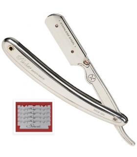 تیغ و وسته تیغ آرایشگری پارکر Parker SR1 Stainless Steel Straight Edge Barber Razor