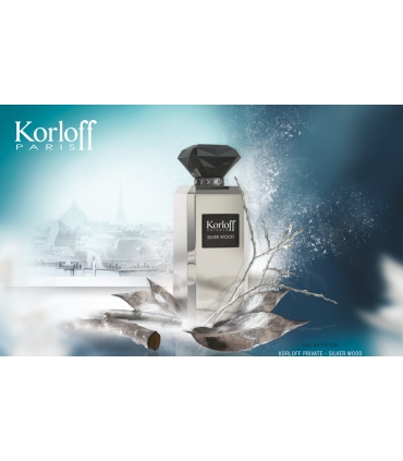 عطر زنانه و مردانه کارلوف پاریس سیلور وود ادو پرفیوم Korloff Paris Silver Wood Eau De Parfum