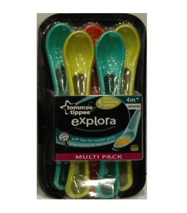 قاشق تامی تیپی بسته 5 عددی Tommy Tippee T446602 Spoons