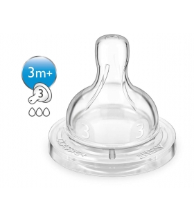 سرشیشه فیلیپس اونت بسته 2 عددی 3 قطره Philips Avent A633/27 Bottle Teats