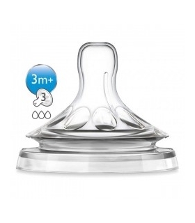 سرشیشه فیلیپس اونت بسته 2 عددی 3 قطره Philips Avent A653/27 Bottle Teats