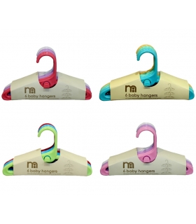 چوب لباسی مادرکر بسته 6 عددی Mothercare 866 Baby Hangers