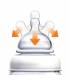 سرشیشه مانچکین بسته 2 عددی 2 قطره Munchkin 1853 Bottle Teats