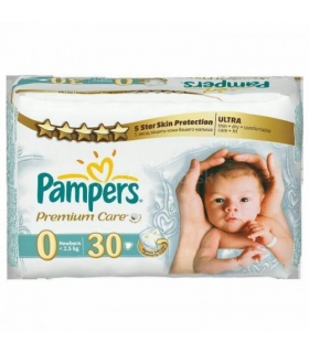 پوشک پمپرز پریما بسته 30 عددی سایز 0 Pampers Prima 1779 Diaper Size 0 Pack of 30